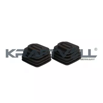 Revêtement de pédale, pédale de frein KRAFTVOLL GERMANY