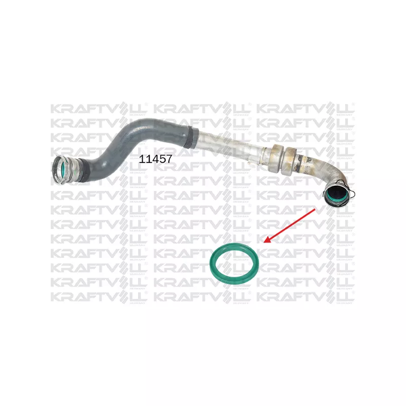 Bague d'étanchéité, gaine de suralimentation KRAFTVOLL GERMANY 10031221