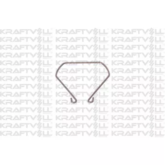 Bride de fixation, gaine de suralimentation KRAFTVOLL GERMANY 10032221