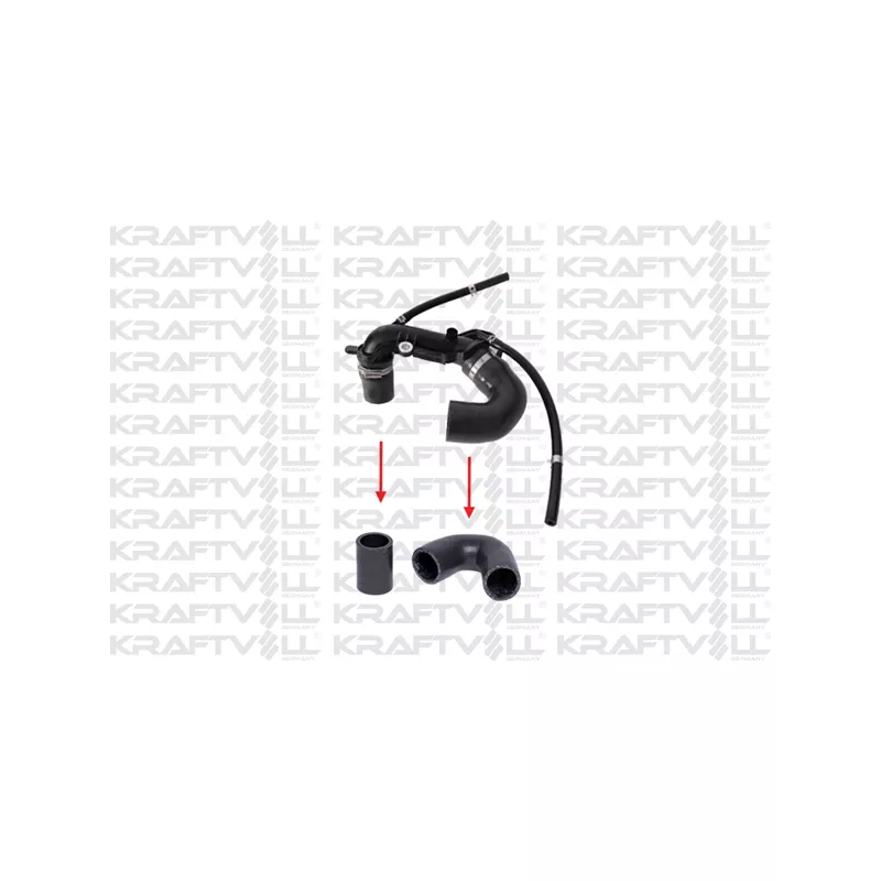 Gaine de suralimentation KRAFTVOLL GERMANY 10034602