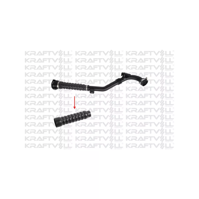 Gaine de suralimentation KRAFTVOLL GERMANY 10034727