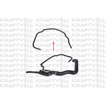 Durite de radiateur KRAFTVOLL GERMANY 10034804