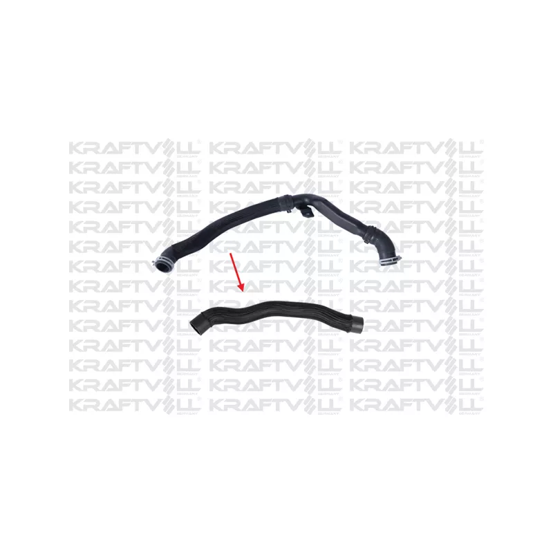 Durite de radiateur KRAFTVOLL GERMANY 10034833