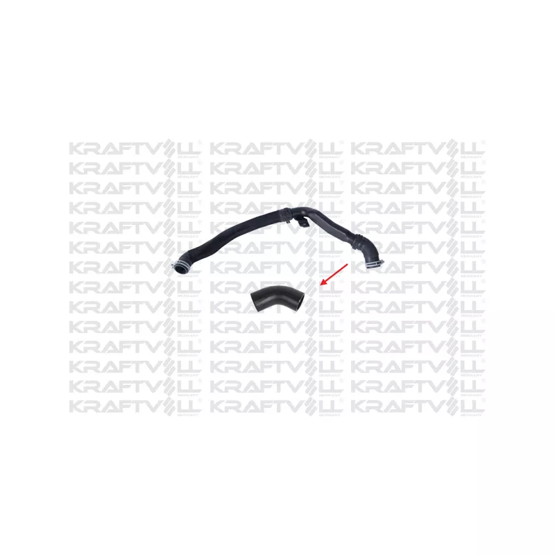 Durite de radiateur KRAFTVOLL GERMANY 10034878