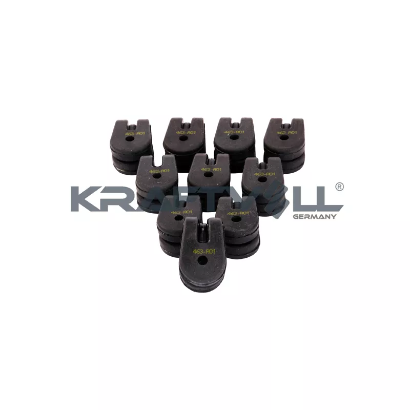Bandes de caoutchouc, échappement KRAFTVOLL GERMANY 10060188