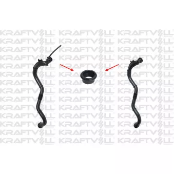 Bague d'étanchéité, gaine de suralimentation KRAFTVOLL GERMANY