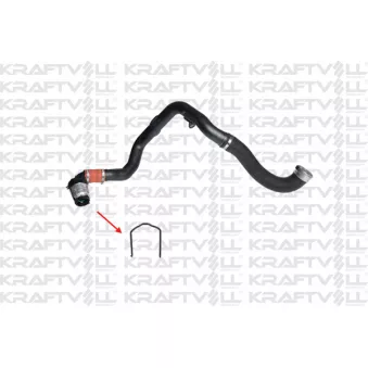 Bride de fixation, gaine de suralimentation KRAFTVOLL GERMANY