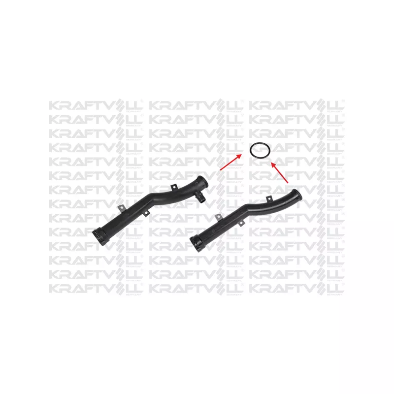 Joint, tuyauterie de liquide de refroidissement KRAFTVOLL GERMANY 10060384