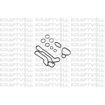 Kit de joints, radiateur d'huile KRAFTVOLL GERMANY 10060398