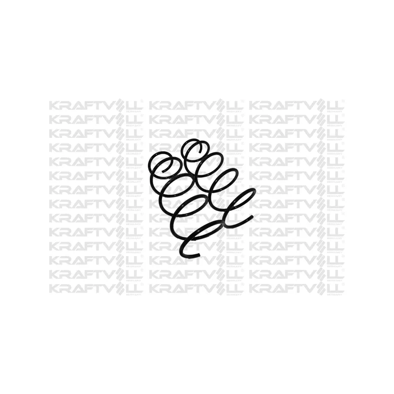 Ressort de suspension KRAFTVOLL GERMANY 15020261