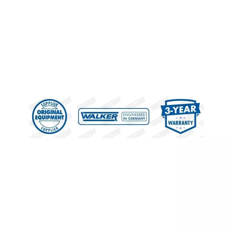 Tuyau d'échappement WALKER 10744