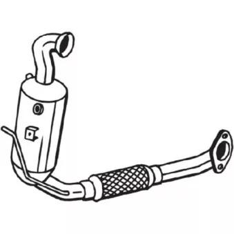 Filtre à particules / à suie, échappement BOSAL 097-706