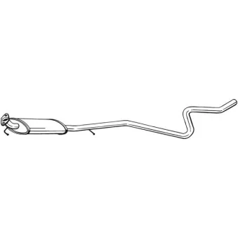 Silencieux central BOSAL 285-529