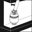 Extension, clé à douille HAZET 919-10 - Visuel 2