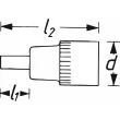Clé à douille HAZET 990LG-8 - Visuel 2