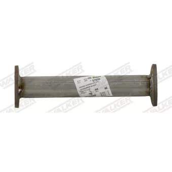 Tuyau d'échappement WALKER 07833