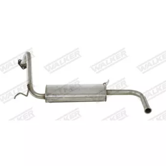 Silencieux arrière WALKER 14138
