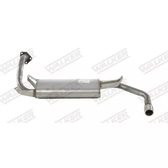 Silencieux arrière WALKER 17888