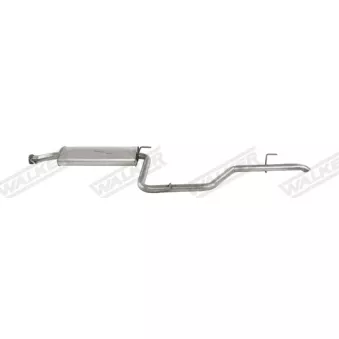 Silencieux arrière WALKER 21383