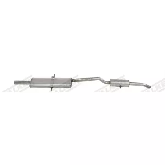 Silencieux arrière WALKER 21521