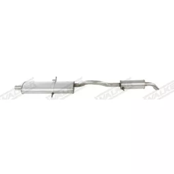 Silencieux arrière WALKER 22453