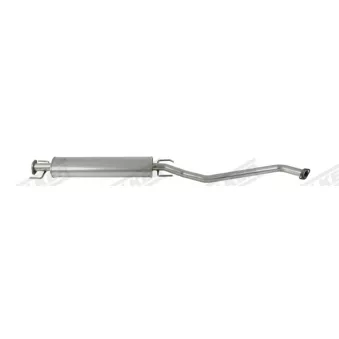 Silencieux central WALKER 22502