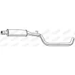 Silencieux central WALKER 22880 - Visuel 2