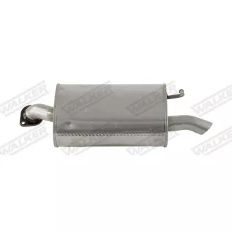 Silencieux arrière WALKER 23079