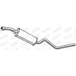 Silencieux central WALKER 23207 - Visuel 2