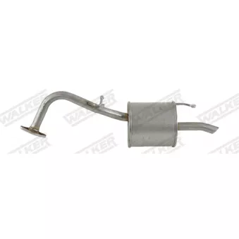 Silencieux arrière WALKER 23498