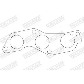 Joint d'étanchéité, tuyau d'échappement WALKER