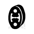 Bandes de caoutchouc, échappement WALKER 82944 - Visuel 2