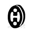 Bandes de caoutchouc, échappement WALKER 83304 - Visuel 2