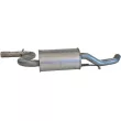 Silencieux central BOSAL 233-437 - Visuel 1