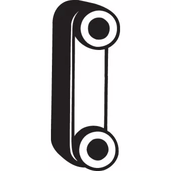 Bandes de caoutchouc, échappement BOSAL