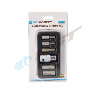 Jeu d'embouts sur douilles 1/2" HST HST 0262