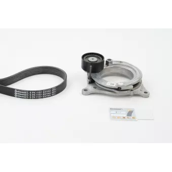 Jeu de courroies trapézoïdales à nervures CONTITECH 6PK1157 EXTRA K1