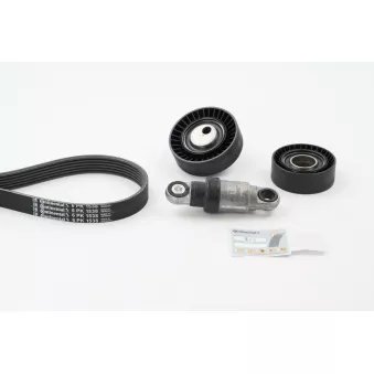 Jeu de courroies trapézoïdales à nervures CONTITECH 6PK1538K2