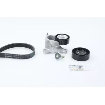 Jeu de courroies trapézoïdales à nervures CONTITECH 6PK1710K2