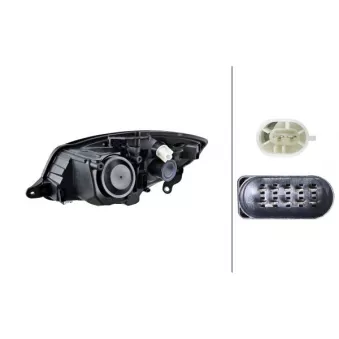 Projecteur principal HELLA 1ZV 247 025-301