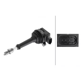 Bobine d'allumage HELLA 5DA 358 000-071