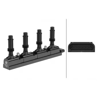 Bobine d'allumage HELLA 5DA 358 000-341