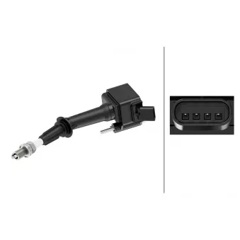 Bobine d'allumage HELLA 5DA 358 057-921