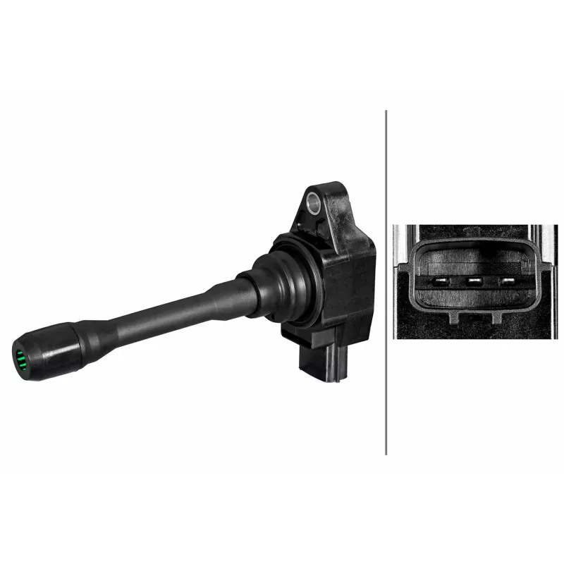 Bobine d'allumage HELLA 5DA 358 290-241