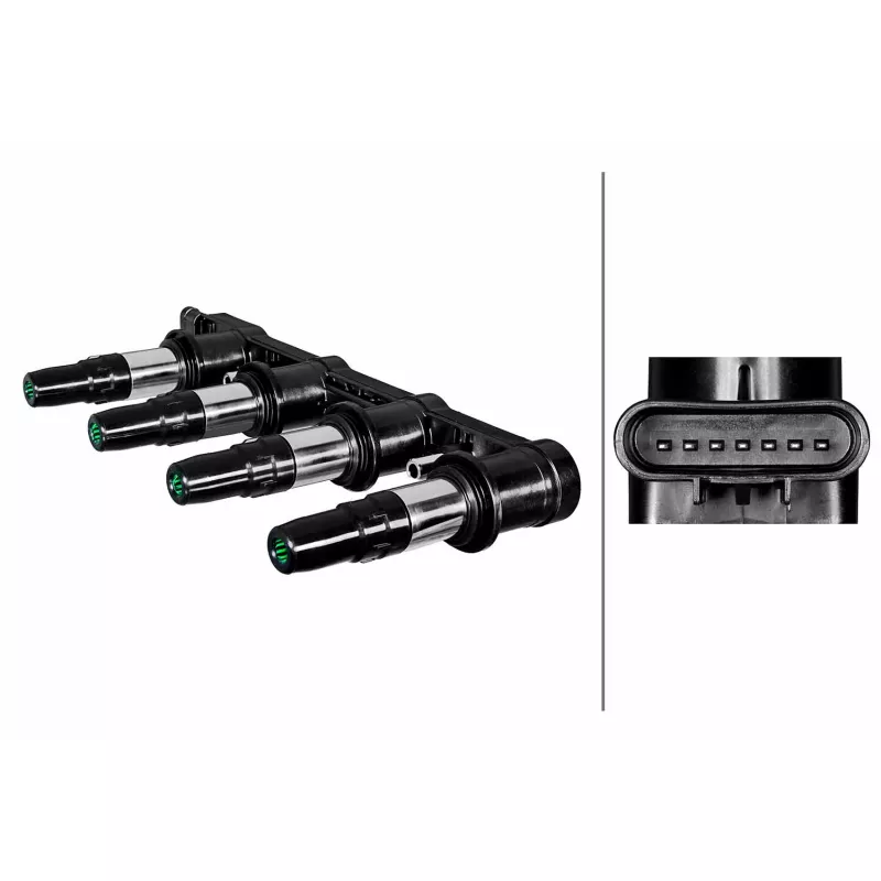 Bobine d'allumage HELLA 5DA 358 290-371