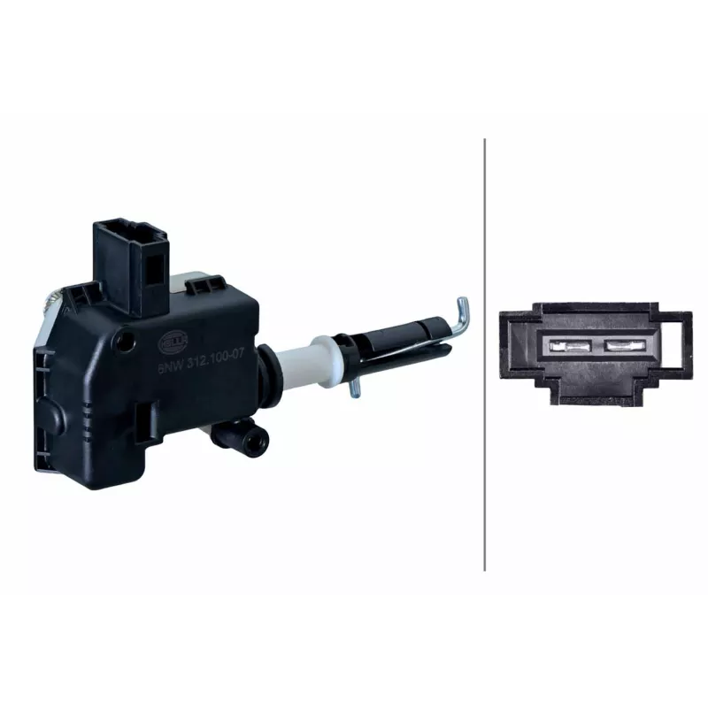 Élément d'ajustage, verrouillage central HELLA 6NW 312 100-071