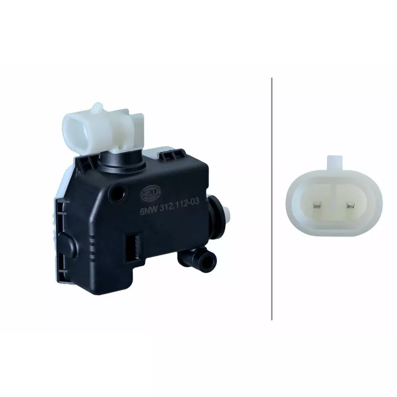 Élément d'ajustage, verrouillage central HELLA 6NW 312 112-031