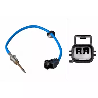 Capteur, température des gaz HELLA