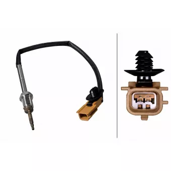 Capteur, température des gaz HELLA 6PT 358 226-581