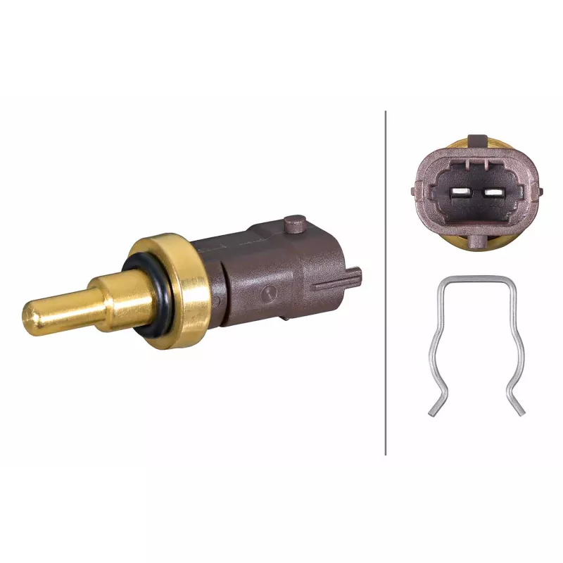 Sonde, température du liquide de refroidissement HELLA 6PT 358 385-431